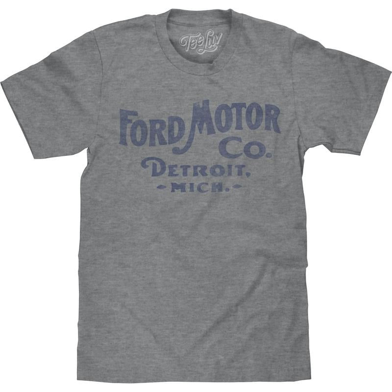 Ford Motor Company Detroit Michigan Big Tall Gray T-Shirts, Hoodie, Sweatshirt - T-Shirt, Sweatshirt, Hoodie