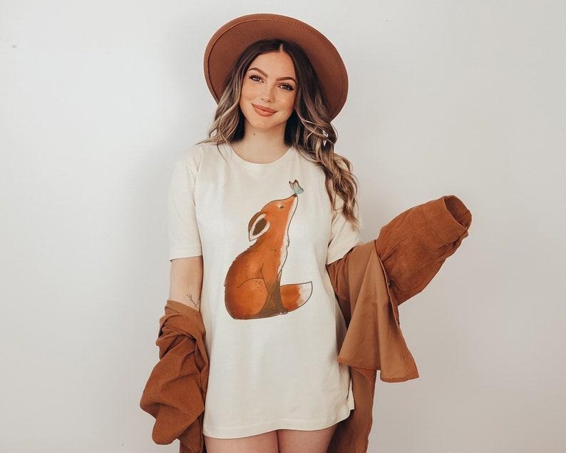 Forestcore Cute Animals Fairytale Party Fox Her Shirt Fox Artful Fox Shirt Fairy Fox Fairy Tale Fox T-Shirts, Hoodie, Sweatshirt - T-Shirt, Sweatshirt, Hoodie