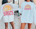 Forever Chasing Sunsets Shirt Retro Summer Shirt Retro Beach Shirt Tropical Shirt Summer Shirt Summer Sublimation Front Back T-Shirts, Hoodie, Sweatshirt - T-Shirt, Sweatshirt, Hoodie