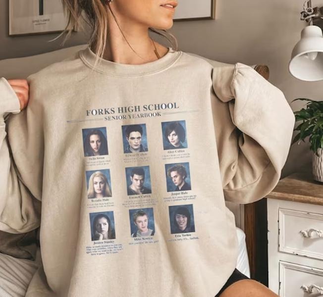 Forks High School Senior Yearbook Shirt Twilight Shirt Edward Cullen Shirt T-Shirts, Hoodie, Sweatshirt - T-Shirt, Sweatshirt, Hoodie