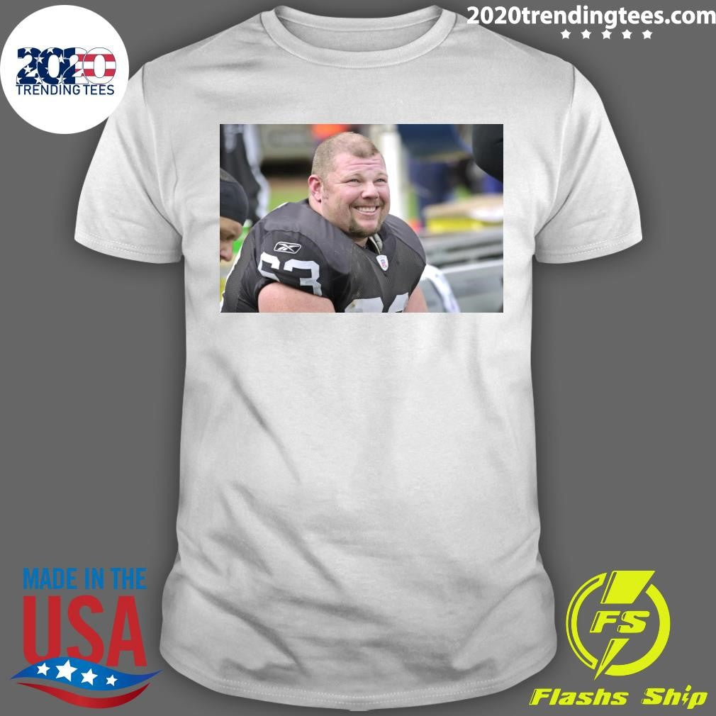 Former Raiders All-Pro center Barret Robbins dies at 52 Shirt Unisex T-shirt, Sweatshirt, Hoodie, Long Sleeve Tee - T-Shirt, Sweatshirt, Hoodie