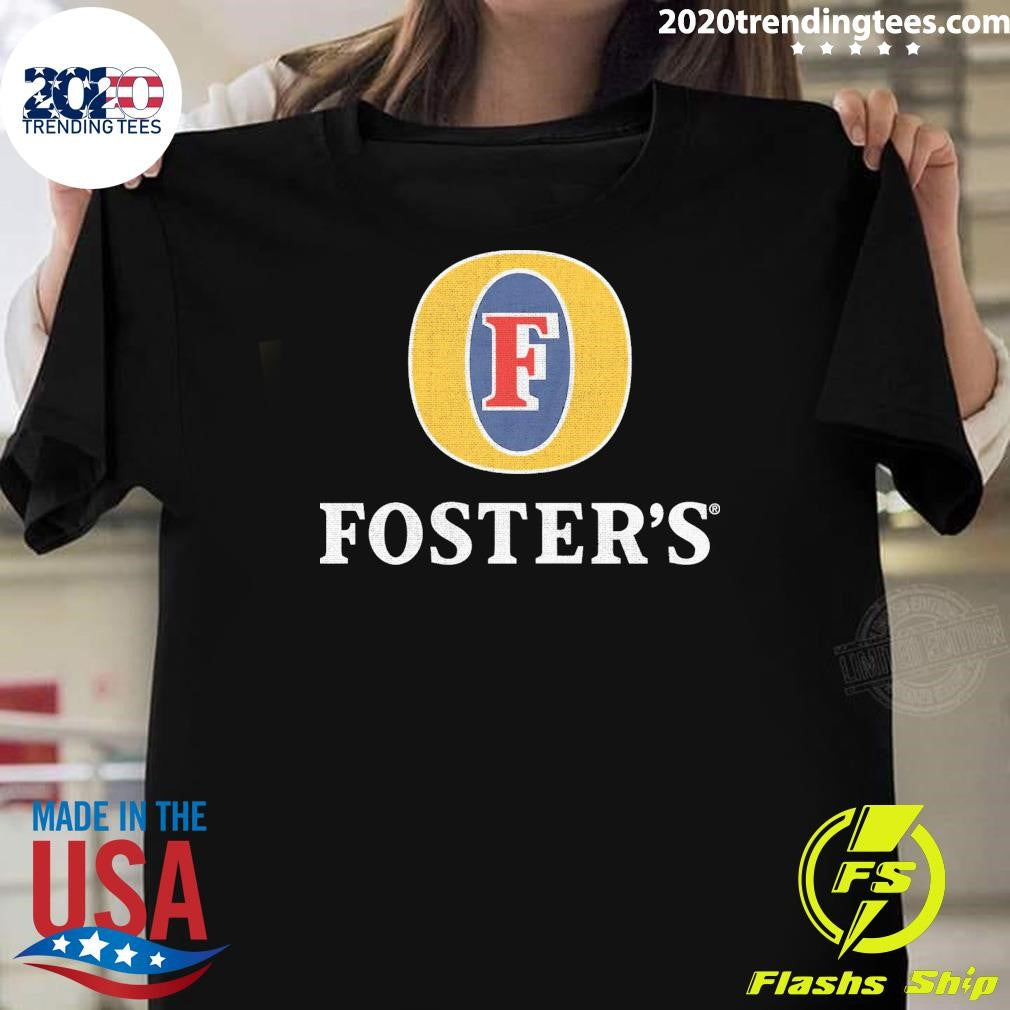 Fosters Vintage Logo Shirt Unisex T-shirt, Sweatshirt, Hoodie, Long Sleeve Tee - T-Shirt, Sweatshirt, Hoodie