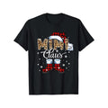 Four Seasons Comfortable Cotton Mimi Claus Leopard Buffalo Plaid Pajama Xmas Casual Round Neck Short Sleeve Personality Print Pattern Made USA T-Shirts, Hoodie, Sweatshirt - T-Shirt, Sweatshirt, Hoodie