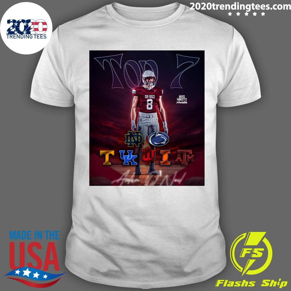 Four-Star DL Aidan ONeil is down to 7 Schools Hayes Fawcett3 Rivals Shirt Unisex T-shirt, Sweatshirt, Hoodie, Long Sleeve Tee - T-Shirt, Sweatshirt, Hoodie