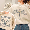 Fourth Wing Double Sided Basgiath War College Fourth Wing Shirt Dragon Rider Shirt Bookish Shirt Empyrean T-Shirts, Hoodie, Sweatshirt - T-Shirt, Sweatshirt, Hoodie