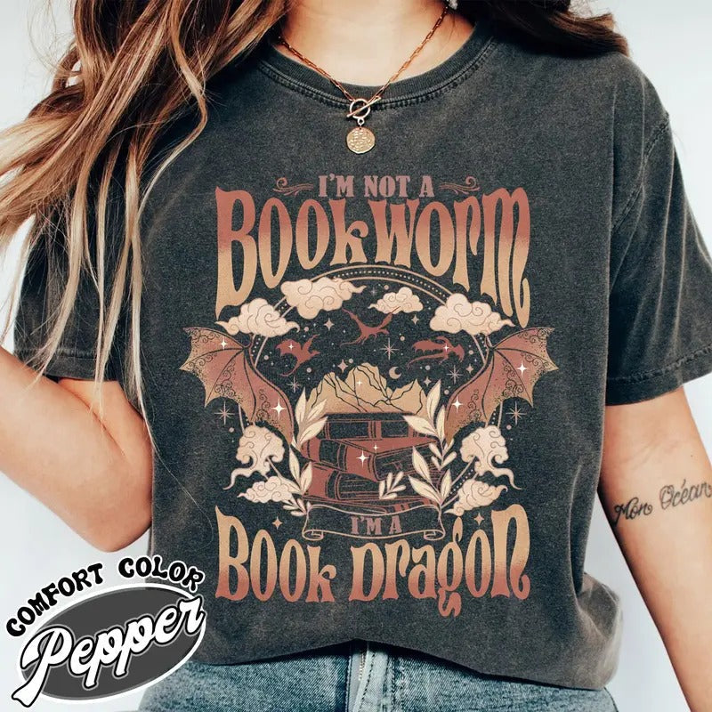 Fourth Wing Dragon Comfort Colors Shirt T-Shirts, Hoodie, Sweatshirt - T-Shirt, Sweatshirt, Hoodie