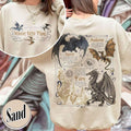 Fourth Wing Dragon Dragon Rider Violent Little Thing Tairn & Andarna Dragon Basgiath War College Shirt Book Lover Shirt T-Shirts, Hoodie, Sweatshirt - T-Shirt, Sweatshirt, Hoodie