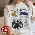 Fourth Wing Dragon Tairn & Andarna Basgiath War College Dragon Rider Shirt Bookish Readers Fantasy Reader T-Shirts, Hoodie, Sweatshirt - T-Shirt, Sweatshirt, Hoodie