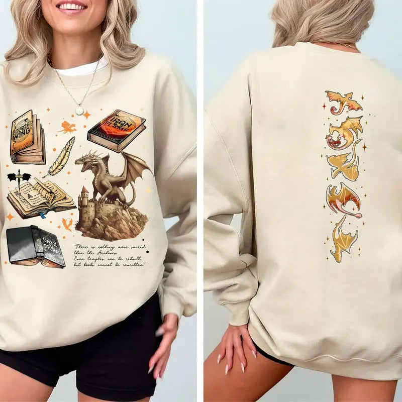 Fourth Wing 2 Sides Basgiath War Shirt Onyx Storm Fantasy Reader Shirt Bookish Booktok Book Lover Shirt T-Shirts, Hoodie, Sweatshirt - T-Shirt, Sweatshirt, Hoodie