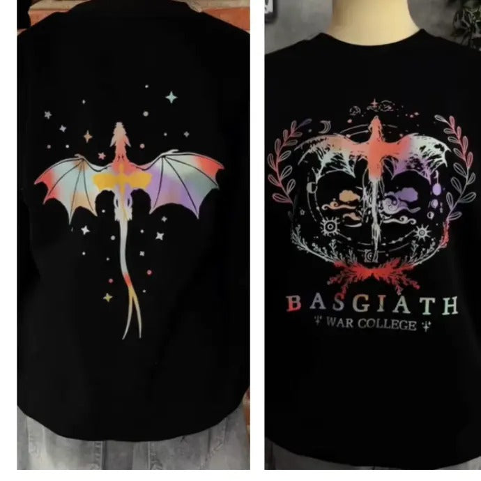 Fourth Wing Basgiath War College Comfort Colors Shirt Dragon Rider Violet Sorrengail Xaden Riorson Riders Quadrant T-Shirts, Hoodie, Sweatshirt - T-Shirt, Sweatshirt, Hoodie