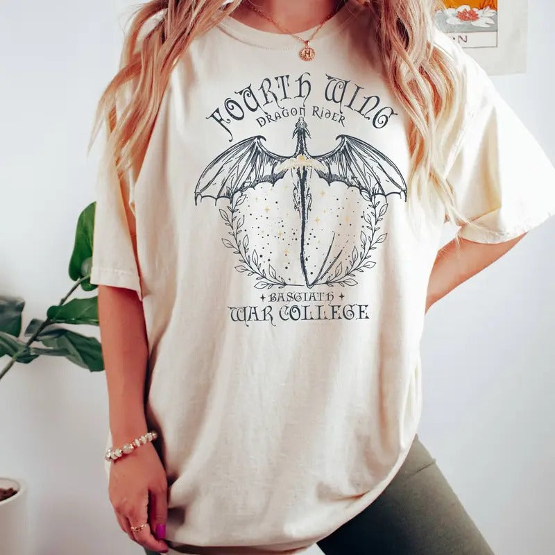 Fourth Wing Basgiath War College Dragon Rider Fly Die Shirt Dragon Dragon Girl T-Shirts, Hoodie, Sweatshirt - T-Shirt, Sweatshirt, Hoodie