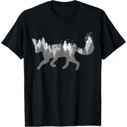Fox Forest Nature Outdoor Hiking Camping Hunting Made USA T-Shirts, Hoodie, Sweatshirt - T-Shirt, Sweatshirt, Hoodie