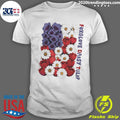 Foxglove Daisy Tulip USA Flag Floral Fourth of July America 250th Anniversary shirt Unisex T-shirt, Sweatshirt, Hoodie, Long Sleeve Tee - T-Shirt, Sweatshirt, Hoodie