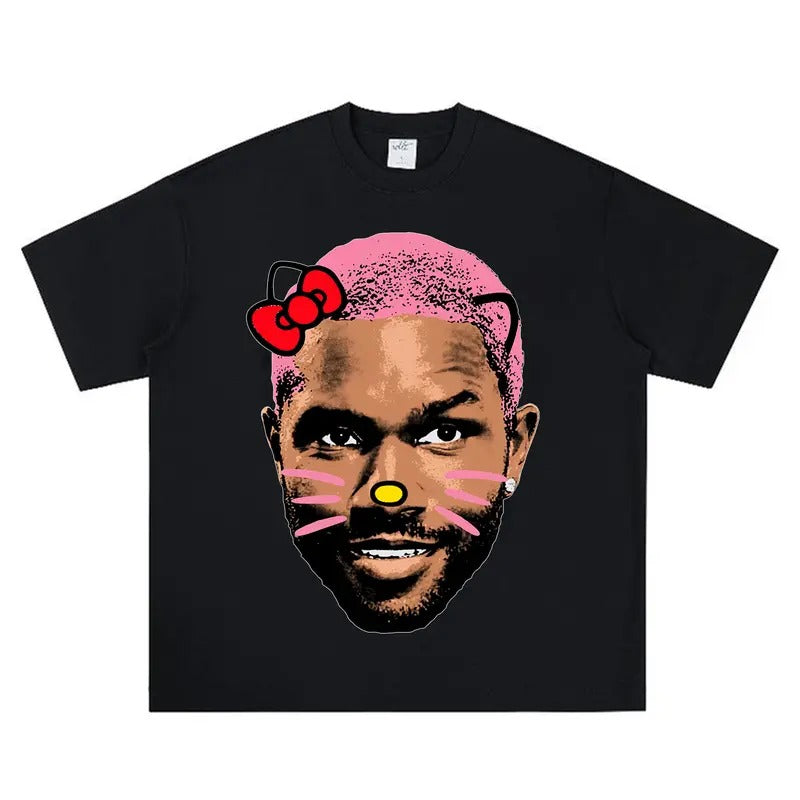 Frank PINK Kitty Big Face Rap T-Shirts, Hoodie, Sweatshirt - T-Shirt, Sweatshirt, Hoodie