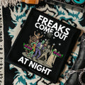 Freaks Come Out Night Vintage Casual Long Sleeve Grunge Alt Edgy Streetwear Womenswear Everyday Halloween Piece Statement T-Shirts, Hoodie, Sweatshirt - T-Shirt, Sweatshirt, Hoodie