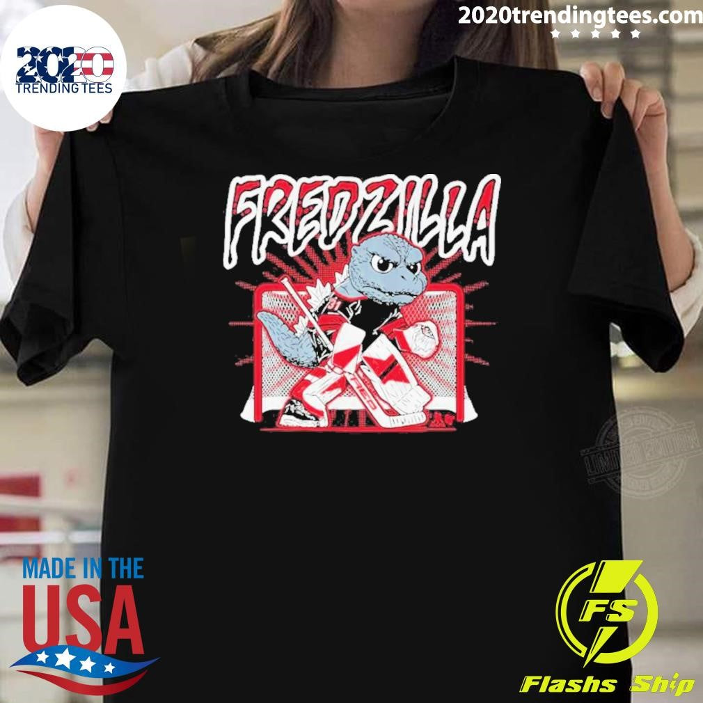 Frederik Andersen Fredzilla Shirt Unisex T-shirt, Sweatshirt, Hoodie, Long Sleeve Tee - T-Shirt, Sweatshirt, Hoodie