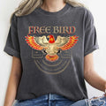 Free Bird Shirt Lynyrdd Skyynyrd Shirt Old School Band Retro Music Shirt Rock Band Rock Lover Her T-Shirts, Hoodie, Sweatshirt - T-Shirt, Sweatshirt, Hoodie