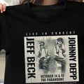 Free Ship Jeff Beck Johnny Depp 2022 Tour Shirt Top Womenswear T-Shirts, Hoodie, Sweatshirt - T-Shirt, Sweatshirt, Hoodie