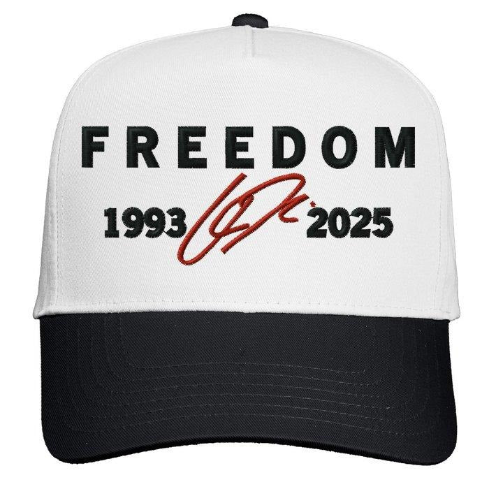 Freedom Charlie Kirk Red Signature 1993 2025 Faith USA Christian Embroidery Five Panel Snapback Cap Everyday & Events T-Shirts, Hoodie, Sweatshirt - T-Shirt, Sweatshirt, Hoodie