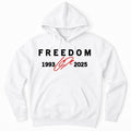 Freedom Red Signature 1993 2025 Charlie Kirk Tribute Faith Christian Truth Rest Peace RIP Fleece T-Shirts, Hoodie, Sweatshirt - T-Shirt, Sweatshirt, Hoodie