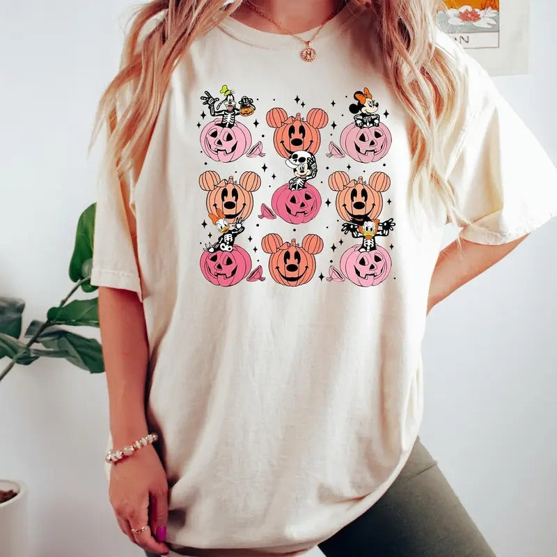 Friends Skeleton Pumpkin Halloween Shirt Not So Scary Halloween Party 2024 WDW Family Halloween T-Shirts, Hoodie, Sweatshirt - T-Shirt, Sweatshirt, Hoodie
