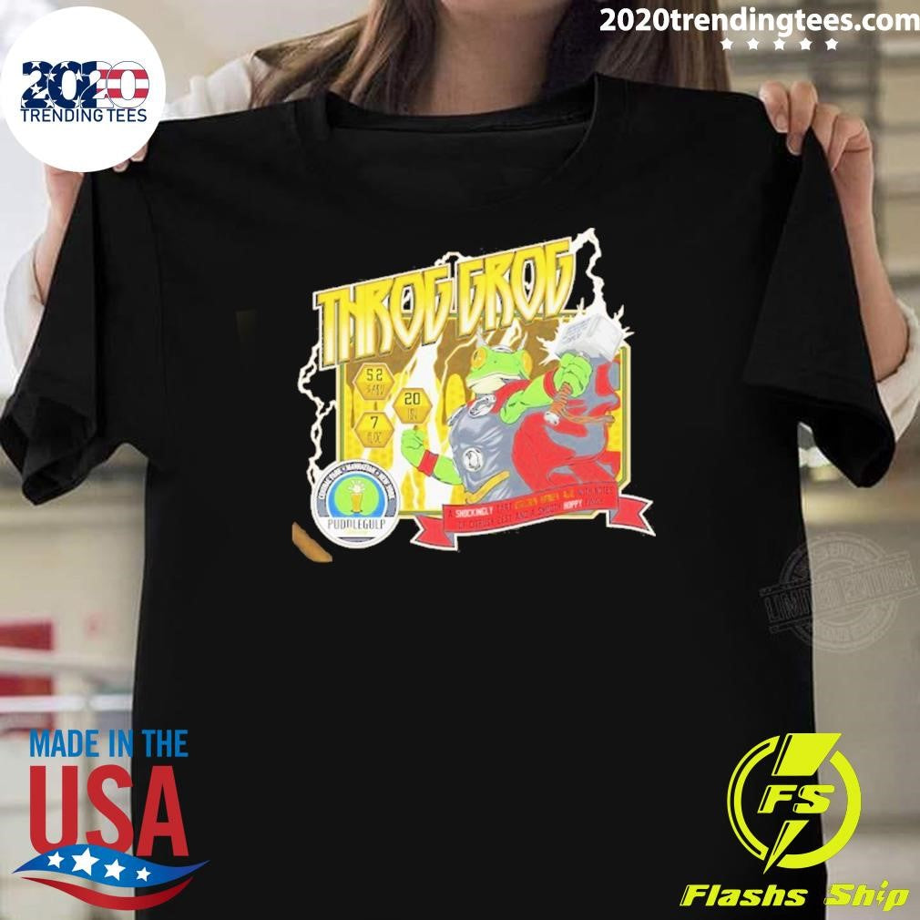 Frog Of Thunder Fake Graphic Shirt Unisex T-shirt, Sweatshirt, Hoodie, Long Sleeve Tee - T-Shirt, Sweatshirt, Hoodie