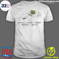 Frog Watch Laugh Forget Repeat Decay Shirt Unisex T-shirt, Sweatshirt, Hoodie, Long Sleeve Tee - T-Shirt, Sweatshirt, Hoodie