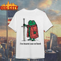 Frog holding sword I’m burnt out M’lord shirt Unisex T-shirt, Sweatshirt, Hoodie, Long Sleeve Tee - T-Shirt, Sweatshirt, Hoodie