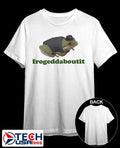 Frogeddaboutit frog smoking shirt Unisex T-shirt, Sweatshirt, Hoodie, Long Sleeve Tee - T-Shirt, Sweatshirt, Hoodie