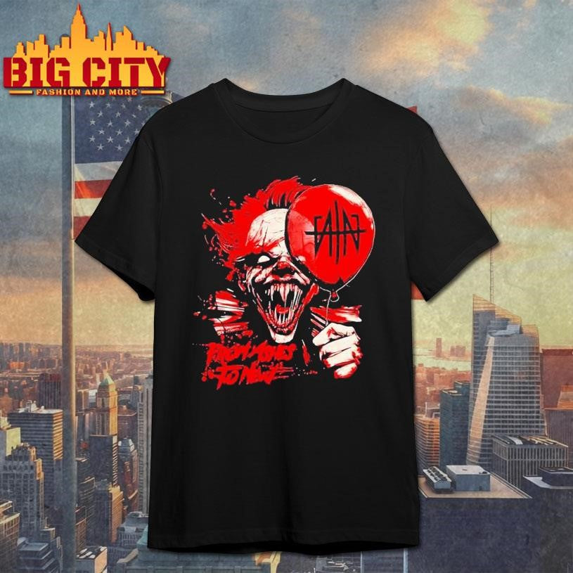 From Ashes To New Pennywise Balloon Shirt Unisex T-shirt, Sweatshirt, Hoodie, Long Sleeve Tee - T-Shirt, Sweatshirt, Hoodie