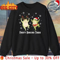 Frosty Dancing Toads christmas shirt Unisex T-shirt, Sweatshirt, Hoodie, Long Sleeve Tee - T-Shirt, Sweatshirt, Hoodie