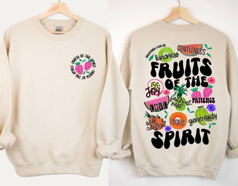 Fruit Spirit Christian Fruit Bible Verse Scripture Religious T-Shirts, Hoodie, Sweatshirt - T-Shirt, Sweatshirt, Hoodie