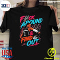 Fuck Around And Find Out Victor Wembanyama Elbowing Naz Reid San Antonio Spurs Basketball Shirt - T-Shirt, Sweatshirt, Hoodie