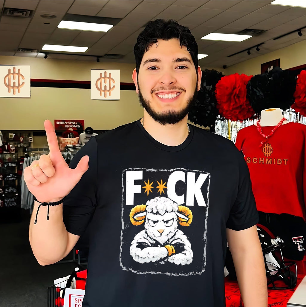Fuck sheep cartoon vintage shirt Unisex T-shirt, Sweatshirt, Hoodie, Long Sleeve Tee - T-Shirt, Sweatshirt, Hoodie