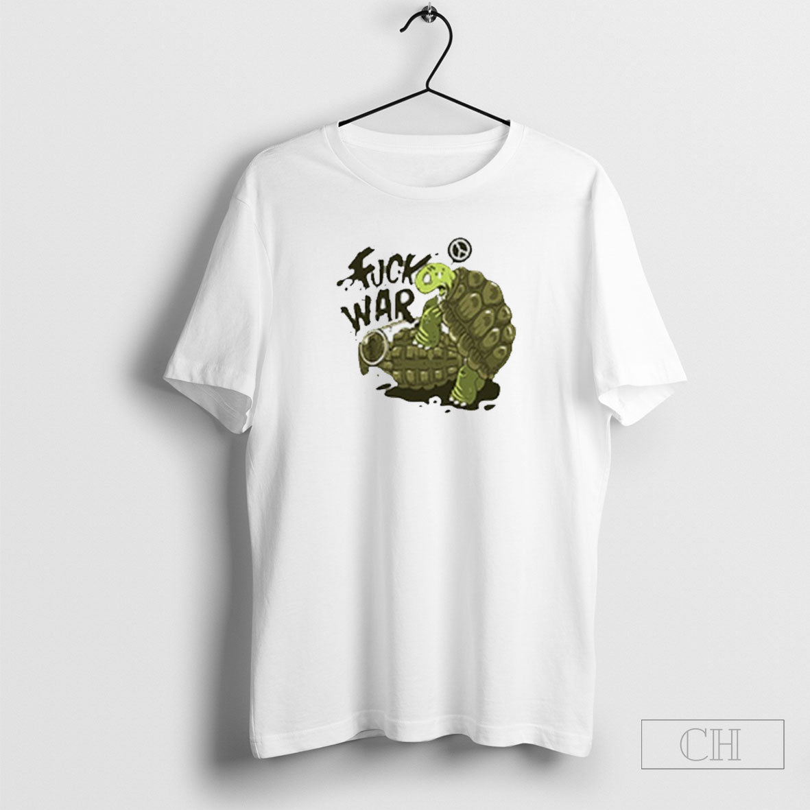 Fuck War Turtle Funny Unisex T-shirt, Sweatshirt, Hoodie, Long Sleeve Tee - T-Shirt, Sweatshirt, Hoodie
