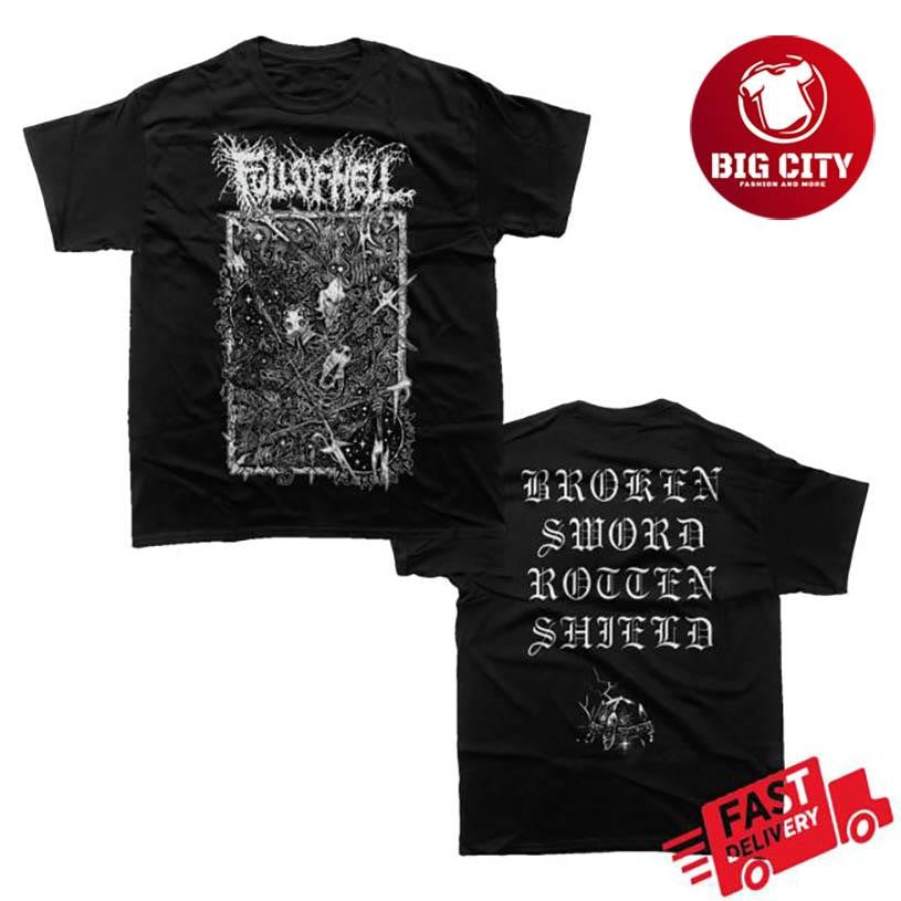 Full Of Hell Full Of Hell Satan Two Sided Shirt Unisex T-shirt, Sweatshirt, Hoodie, Long Sleeve Tee - T-Shirt, Sweatshirt, Hoodie