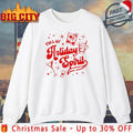 Full Of Holiday Spirit Cocktails Christmas Drinking shirt Unisex T-shirt, Sweatshirt, Hoodie, Long Sleeve Tee - T-Shirt, Sweatshirt, Hoodie