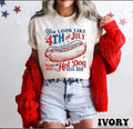 Funny 4th July Shirt You Like July 4th Shirt Funny Fourth July Hot Dog T-Shirts, Hoodie, Sweatshirt - T-Shirt, Sweatshirt, Hoodie