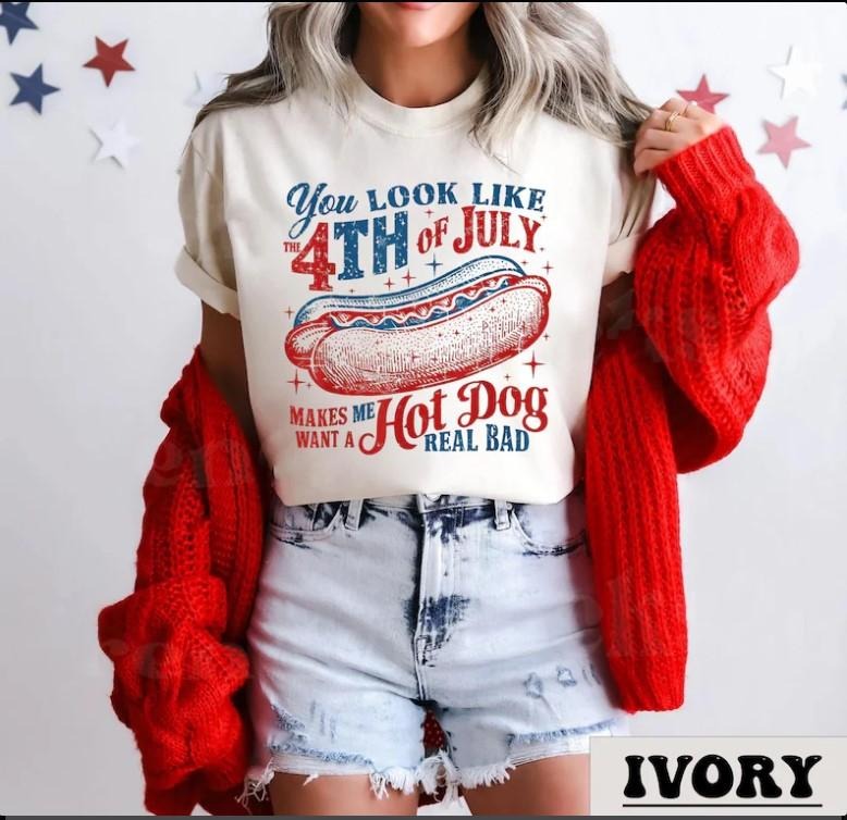 Funny 4th July Shirt You Like July 4th Shirt Funny Fourth July Hot Dog T-Shirts, Hoodie, Sweatshirt - T-Shirt, Sweatshirt, Hoodie