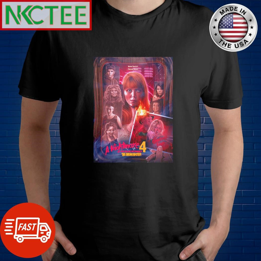 Funny A Nightmare on Elm Street 4 Halloween shirt Unisex T-shirt, Sweatshirt, Hoodie, Long Sleeve Tee - T-Shirt, Sweatshirt, Hoodie