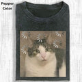 Funny Animal Vintage Cat Reload Brain Animal Shirt Meme Cringe Funny Shirt Menswear Womenswear Streetwear Cotton Comfort T-Shirts, Hoodie, Sweatshirt - T-Shirt, Sweatshirt, Hoodie