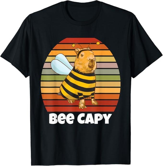Funny Best Friend Shirts Best Friend Bee Capy Funny Capybara Meme Friends Family Menswear Top Casual Classic T-Shirts, Hoodie, Sweatshirt - T-Shirt, Sweatshirt, Hoodie