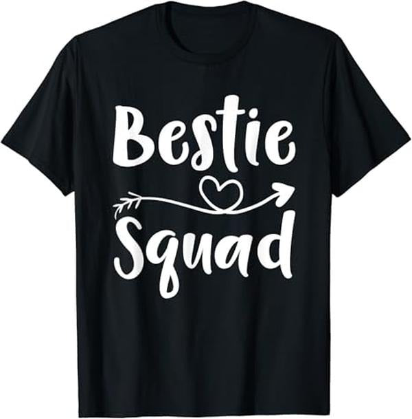 Funny Best Friend Shirts Best Friend Bestie Squad Shirt Best Friend Forever Funny Menswear Top Casual Classic T-Shirts, Hoodie, Sweatshirt - T-Shirt, Sweatshirt, Hoodie