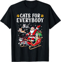 Funny Shirt Cats Everybody Cat Funny Xmas Santa Menswear Top T-Shirts, Hoodie, Sweatshirt - T-Shirt, Sweatshirt, Hoodie