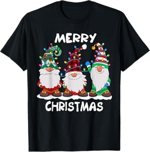 Funny Shirts Merry Gnomes Xmas Family Menswear Top T-Shirts, Hoodie, Sweatshirt - T-Shirt, Sweatshirt, Hoodie