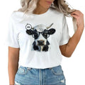 Funny Cow Wearing Glasses Custom More Shirt Cool Cow Farm Animal All #Hg 1 Cotton Top T-Shirts, Hoodie, Sweatshirt - T-Shirt, Sweatshirt, Hoodie