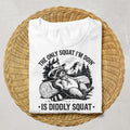 Funny Cowboy Raccoon Shirt Only Squat I'M Doing Is Diddly Squat Sarcastic Western Saying Raccoon Shirt T-Shirts, Hoodie, Sweatshirt - T-Shirt, Sweatshirt, Hoodie