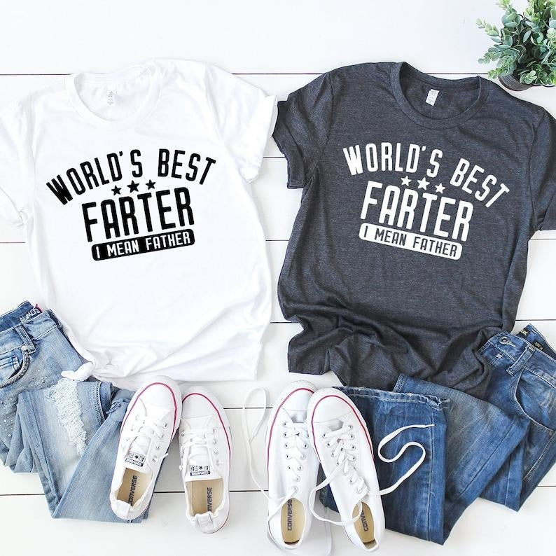 Funny Dad Shirt Dad Dad Dad Father Humor Shirt Farter Father World'S Best Farter I Mean Father T-Shirts, Hoodie, Sweatshirt - T-Shirt, Sweatshirt, Hoodie
