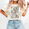 Funny Dance Mom Shirt Dance Mom Tarot Card Halloween Skeleton Dance Mom Comfort Colors Dance Mom Summer Top T-Shirts, Hoodie, Sweatshirt - T-Shirt, Sweatshirt, Hoodie