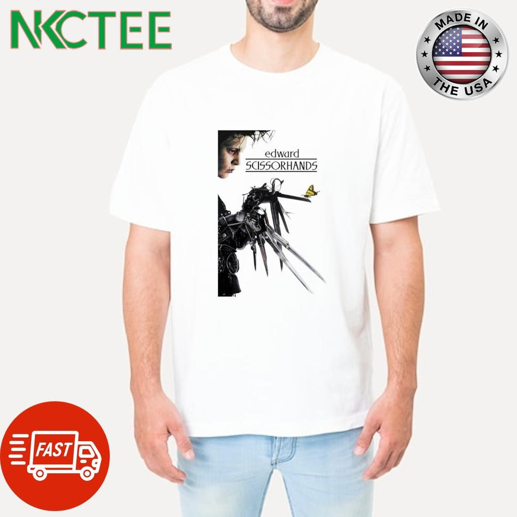Funny Edward Scissorhands 1990 Christmas shirt Unisex T-shirt, Sweatshirt, Hoodie, Long Sleeve Tee - T-Shirt, Sweatshirt, Hoodie